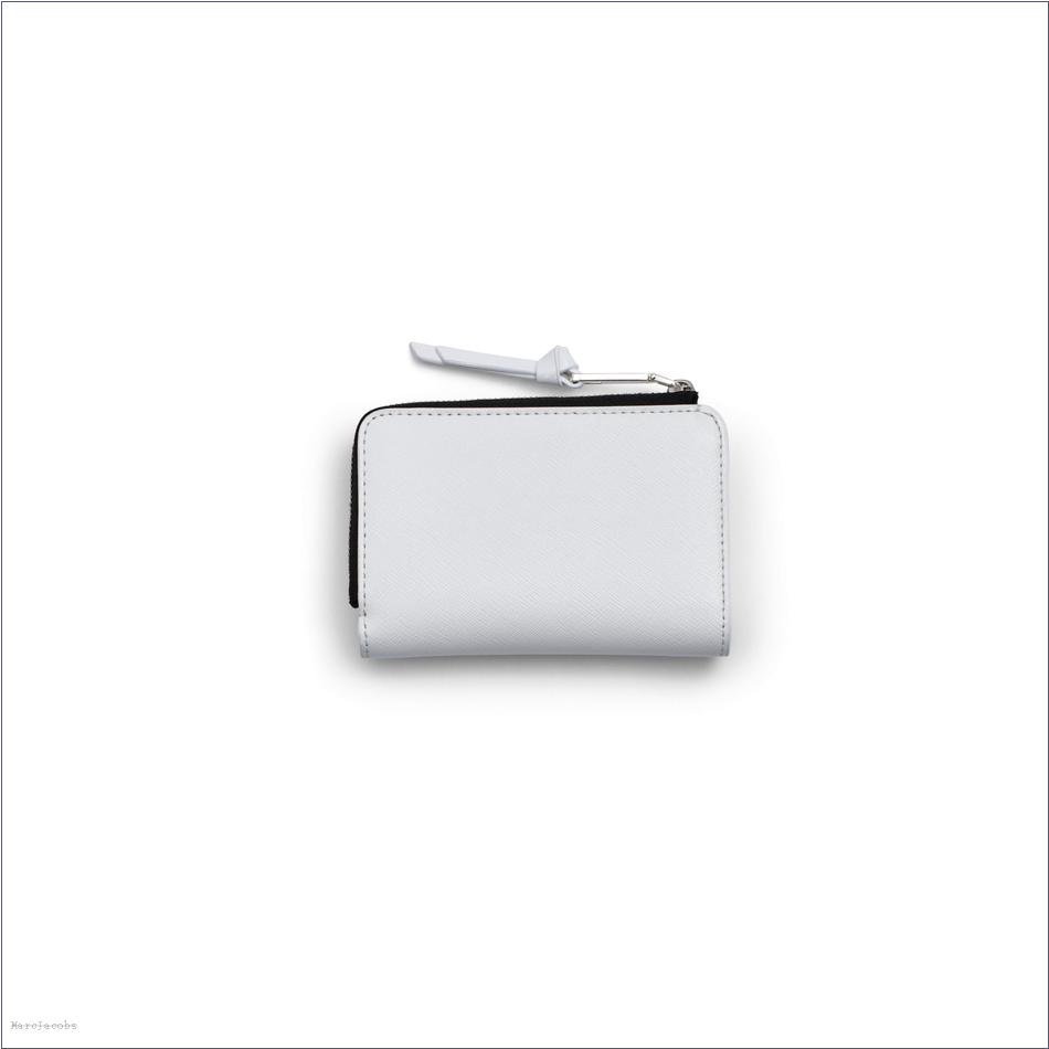  Marc Jacobs WHITE WALLETS/View All Wallets/The Utility Snapshot DTM Slim Bifold Wallet