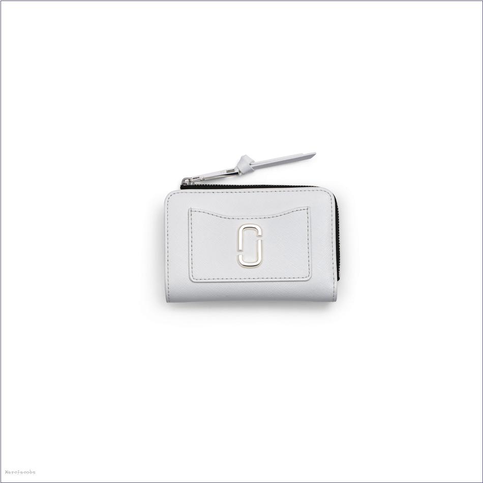  Marc Jacobs WHITE WALLETS/View All Wallets/The Utility Snapshot DTM Slim Bifold Wallet