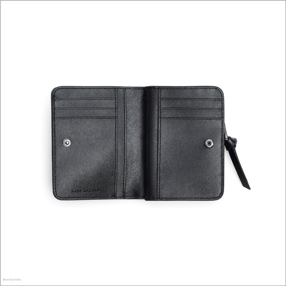  Marc Jacobs BLACK WALLETS/View All Wallets/The Utility Snapshot DTM Mini Compact Wallet