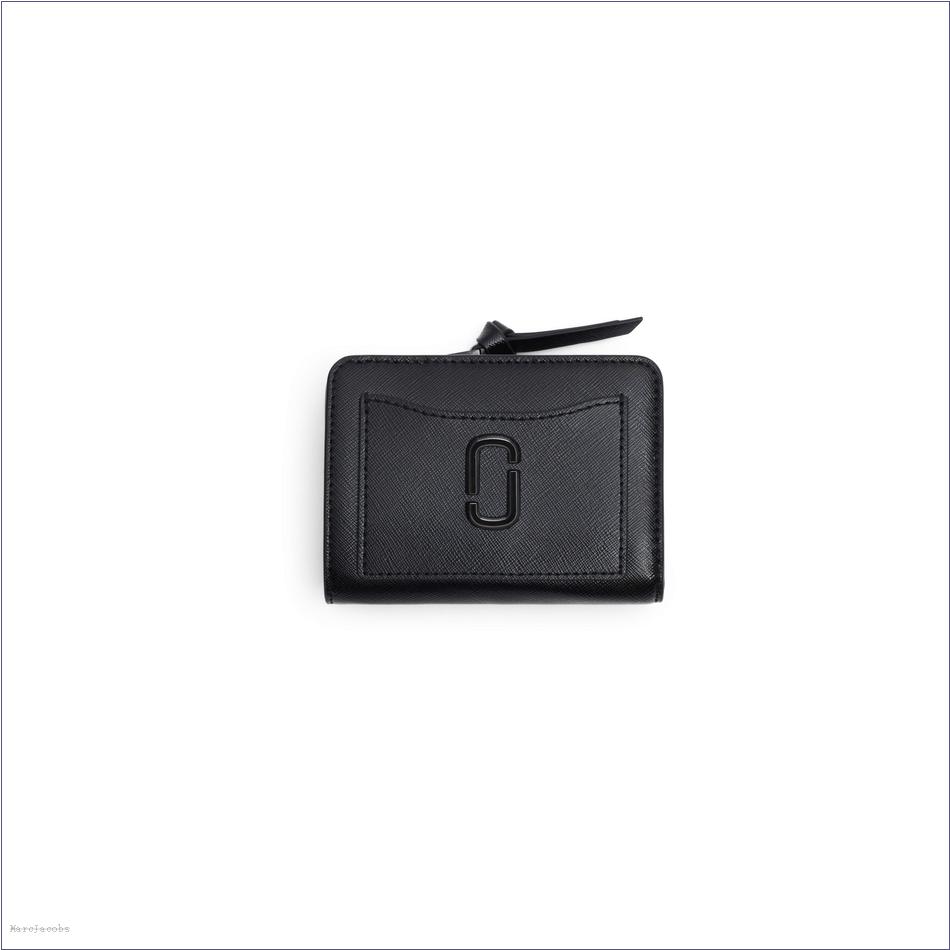  Marc Jacobs BLACK WALLETS/View All Wallets/The Utility Snapshot DTM Mini Compact Wallet