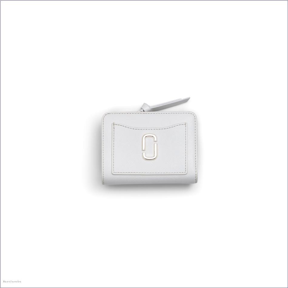  Marc Jacobs WHITE WALLETS/View All Wallets/The Utility Snapshot DTM Mini Compact Wallet