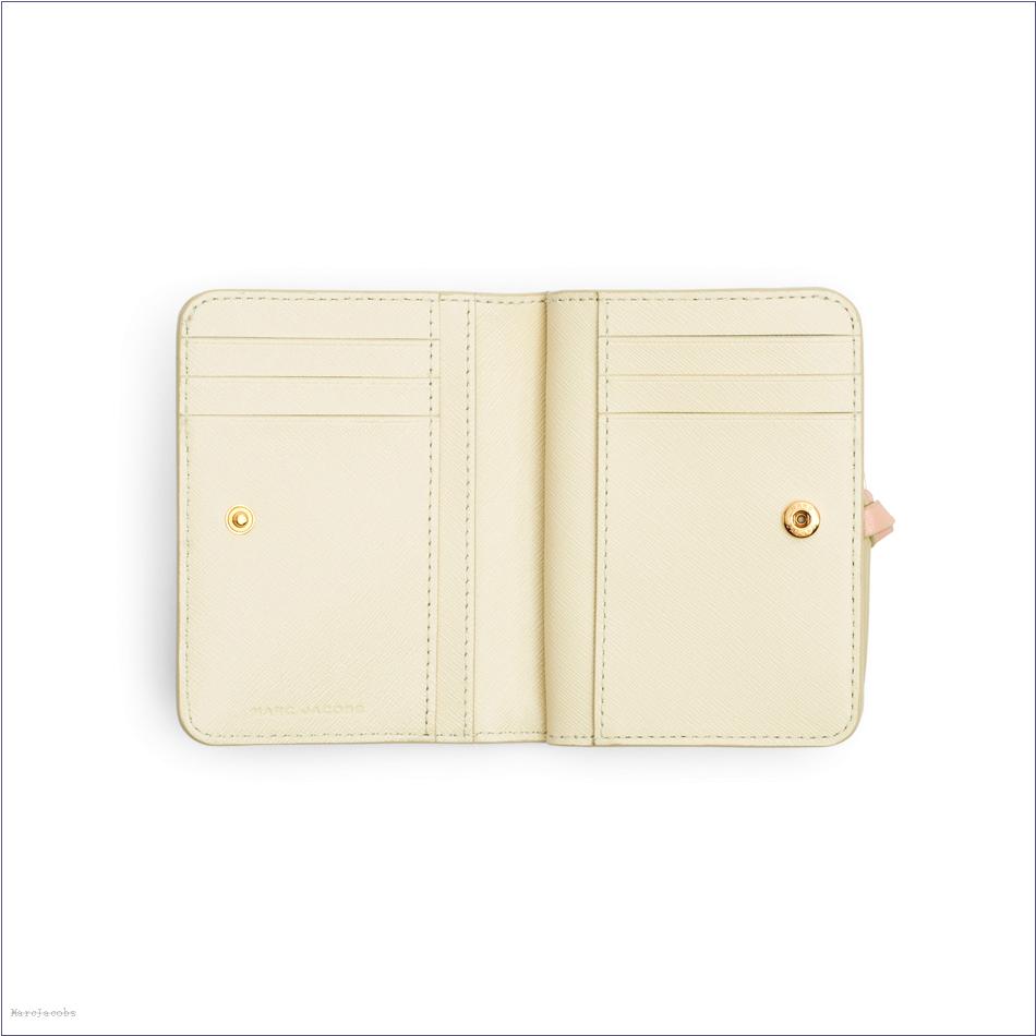  Marc Jacobs KHAKI MULTI WALLETS/View All Wallets/The Utility Snapshot Mini Compact Wallet