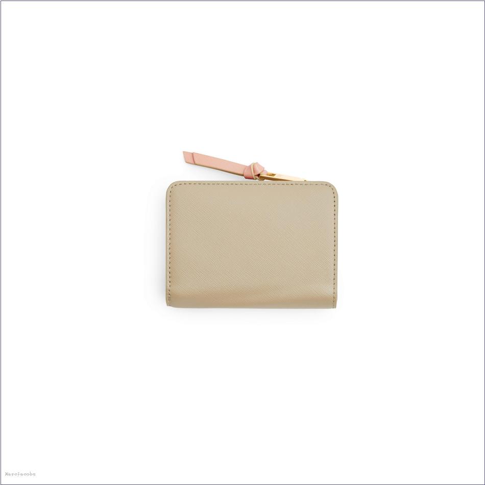  Marc Jacobs KHAKI MULTI WALLETS/View All Wallets/The Utility Snapshot Mini Compact Wallet