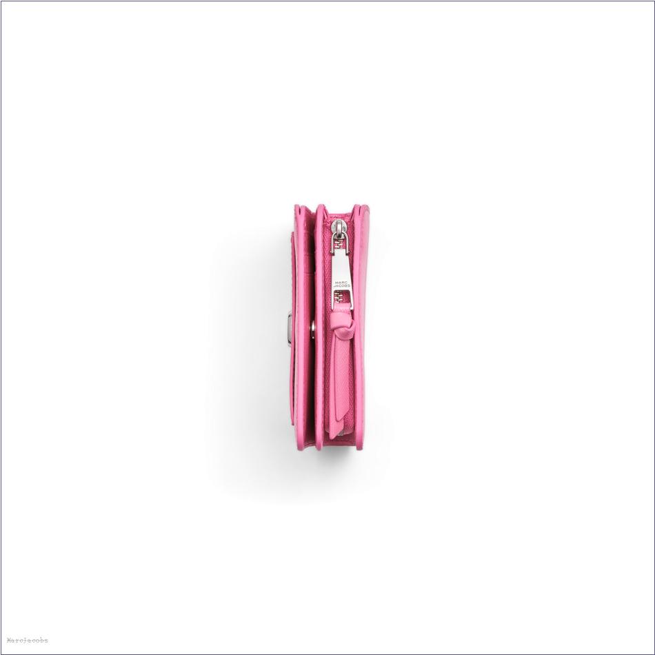  Marc Jacobs PETAL PINK WALLETS/View All Wallets/The Utility Snapshot Mini Compact Wallet