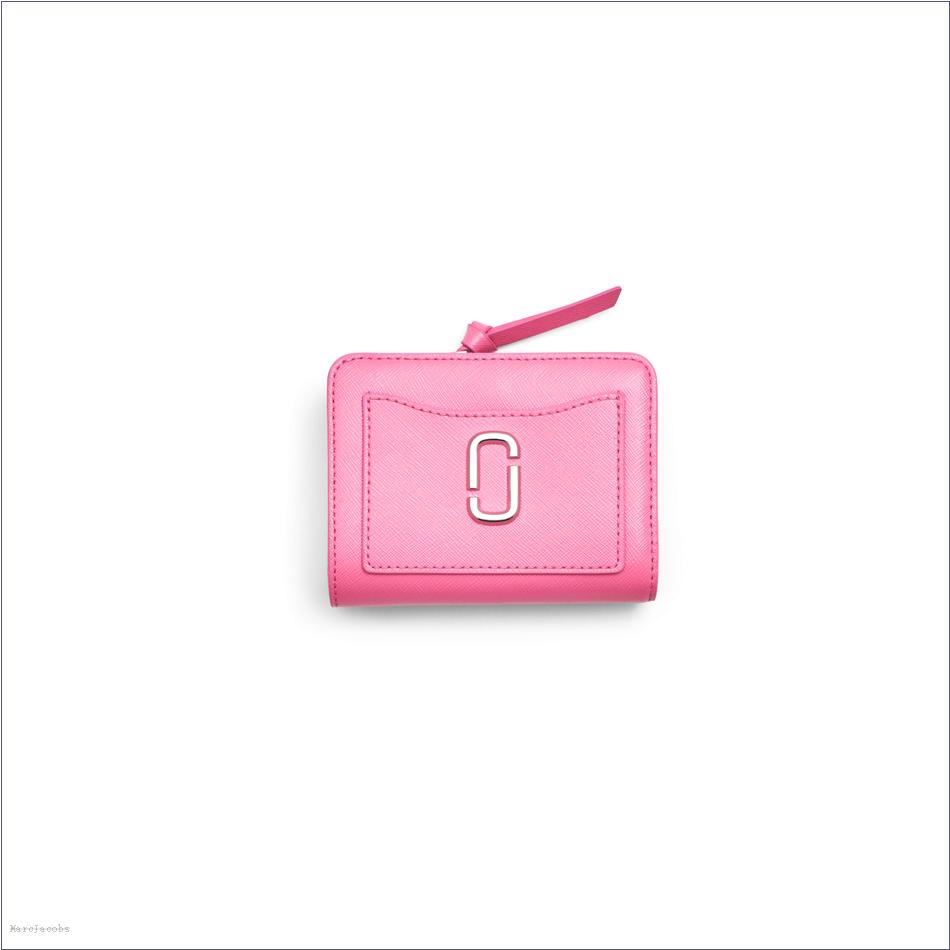  Marc Jacobs PETAL PINK WALLETS/View All Wallets/The Utility Snapshot Mini Compact Wallet