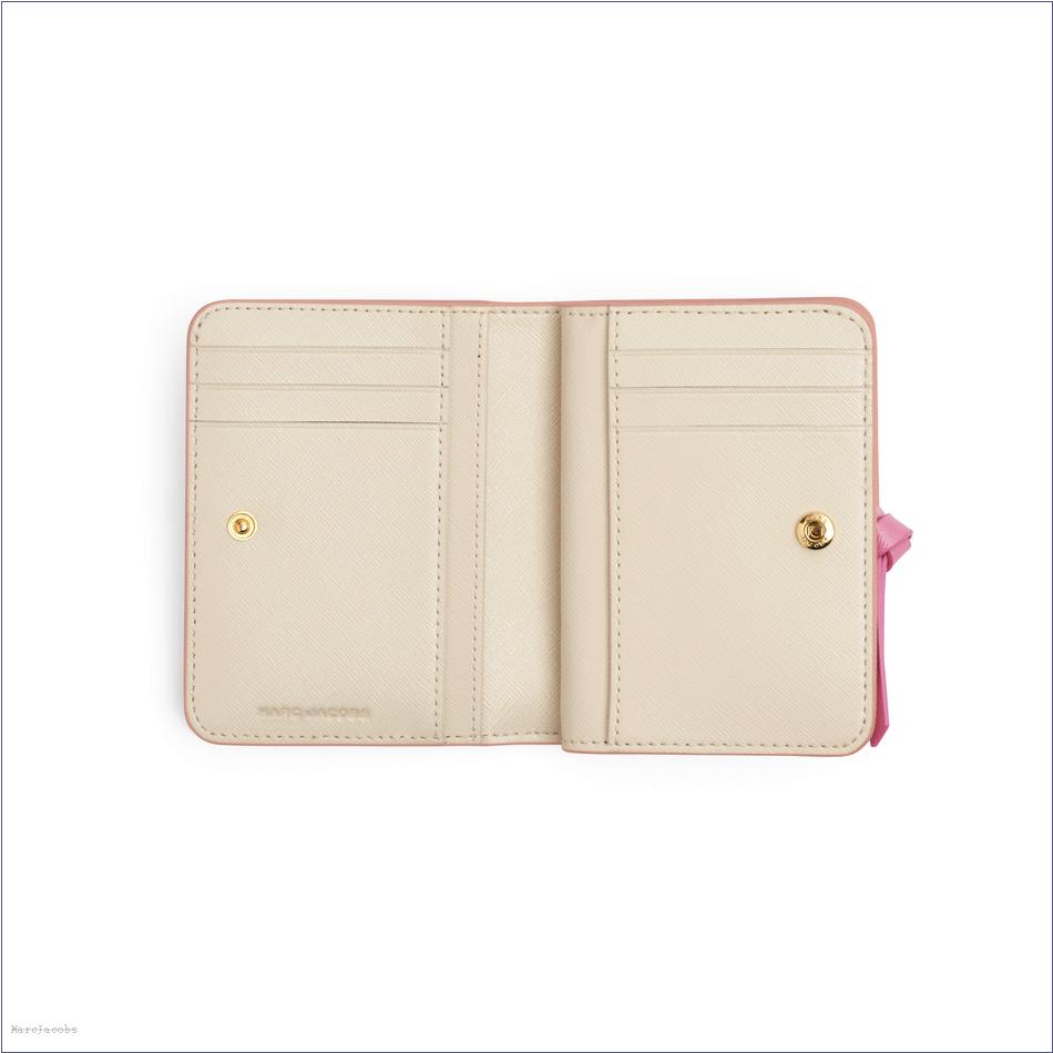  Marc Jacobs ROSE MULTI WALLETS/View All Wallets/The Utility Snapshot Mini Compact Wallet