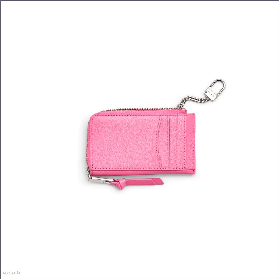  Marc Jacobs PETAL PINK WALLETS/View All Wallets/The Utility Snapshot Top Zip Multi Wallet