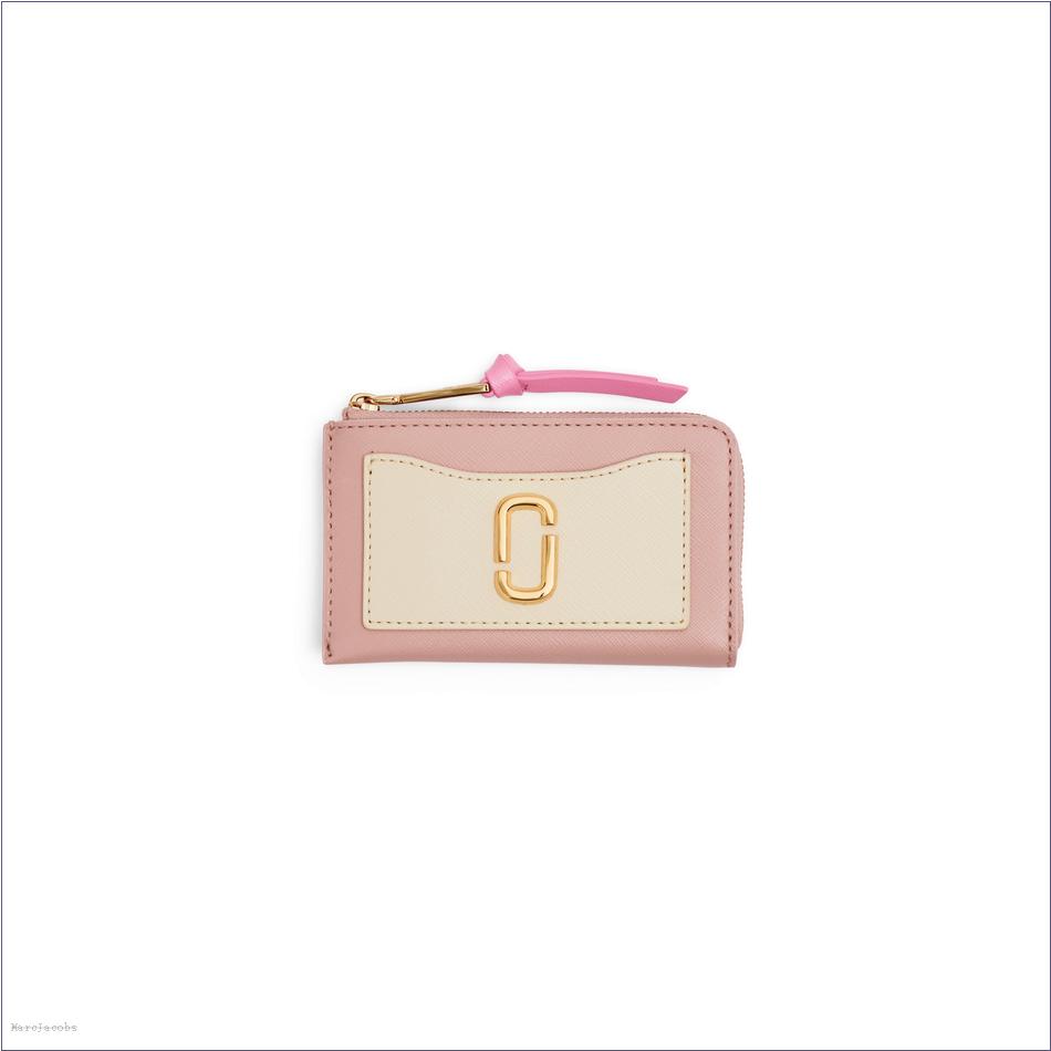  Marc Jacobs ROSE MULTI WALLETS/View All Wallets/The Utility Snapshot Top Zip Multi Wallet