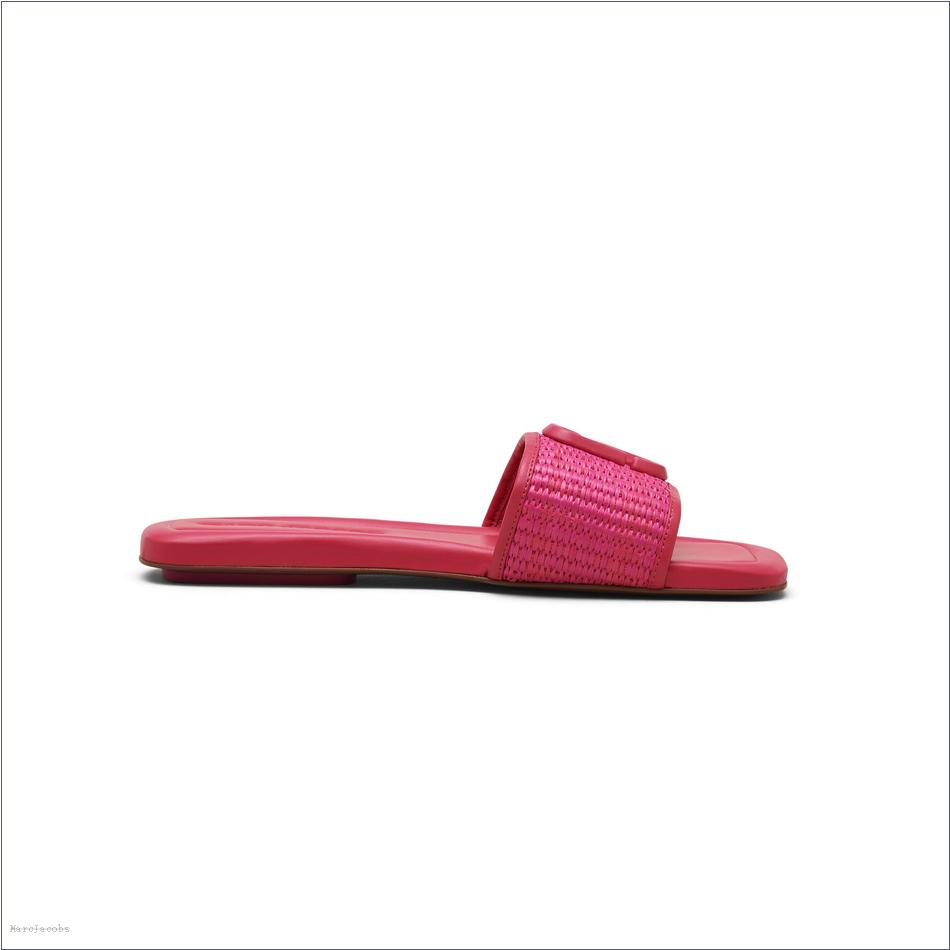  Marc Jacobs HOT PINK MARCDOWN/View All Marcdown/The Woven J Marc Sandal