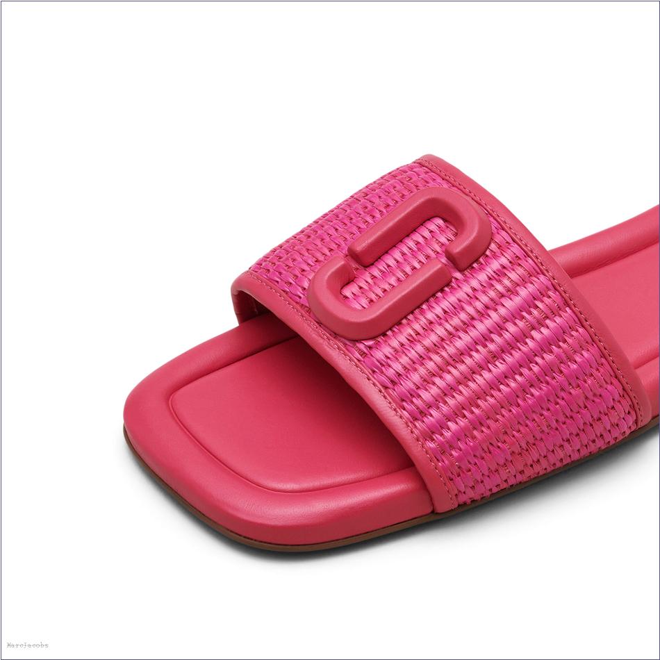  Marc Jacobs HOT PINK MARCDOWN/View All Marcdown/The Woven J Marc Sandal