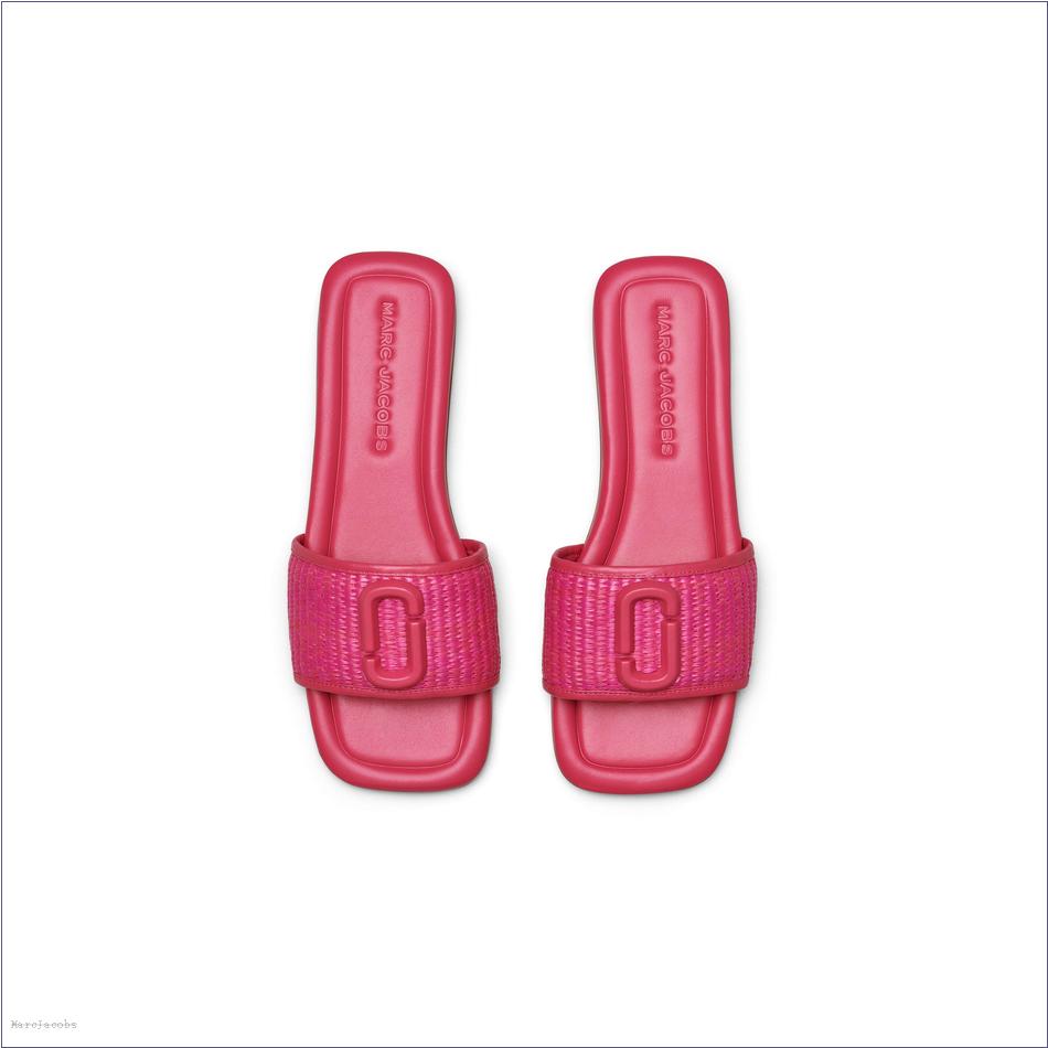  Marc Jacobs HOT PINK MARCDOWN/View All Marcdown/The Woven J Marc Sandal