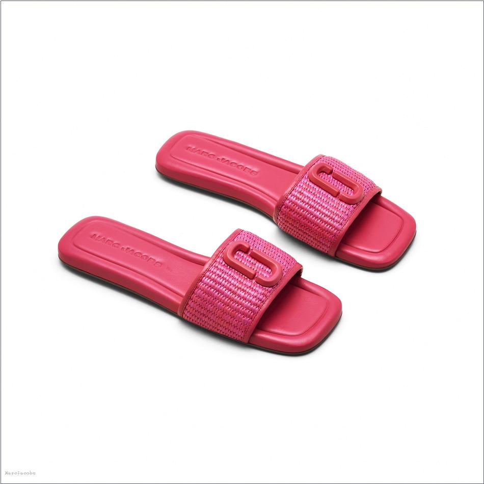  Marc Jacobs HOT PINK MARCDOWN/View All Marcdown/The Woven J Marc Sandal