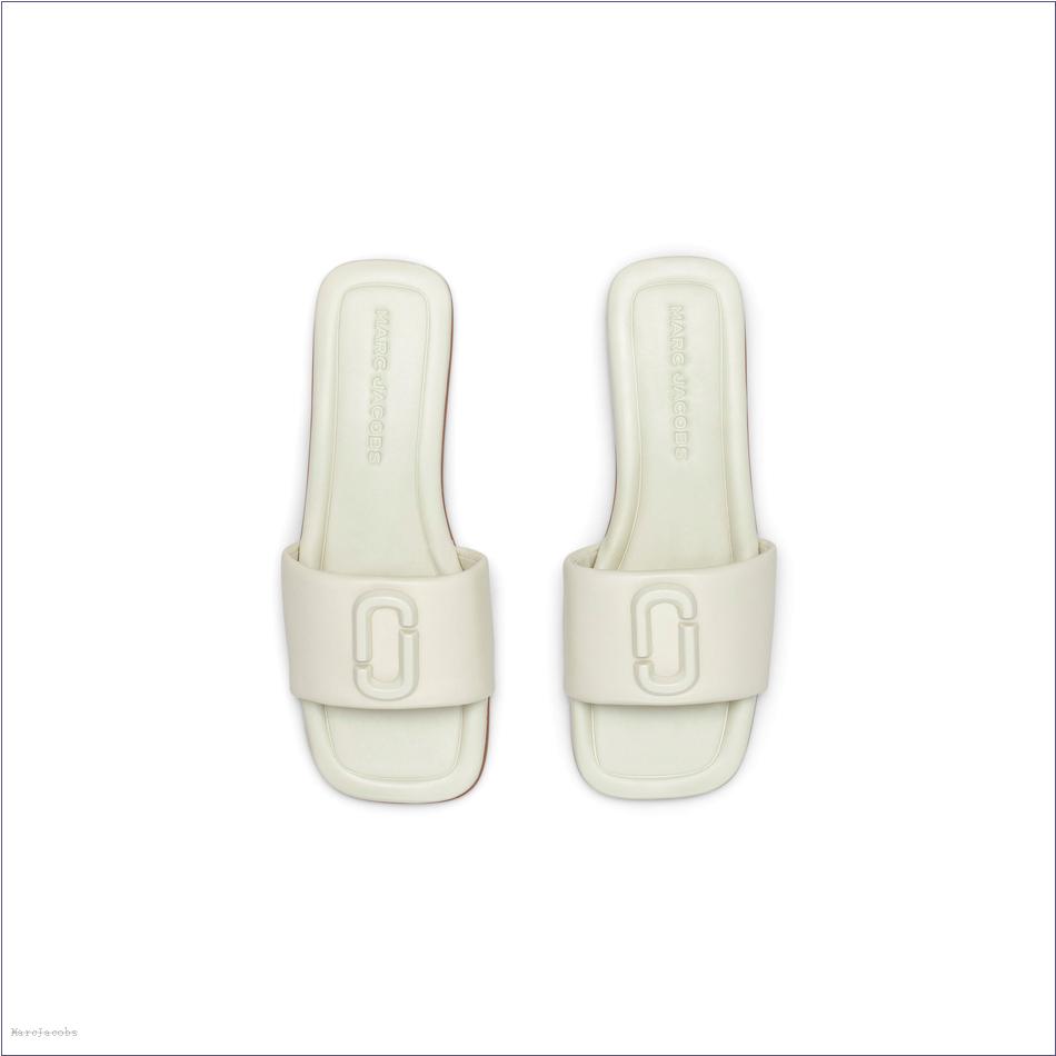  Marc Jacobs CLOUD WHITE SHOES/Sandals/The J Marc Leather Sandal