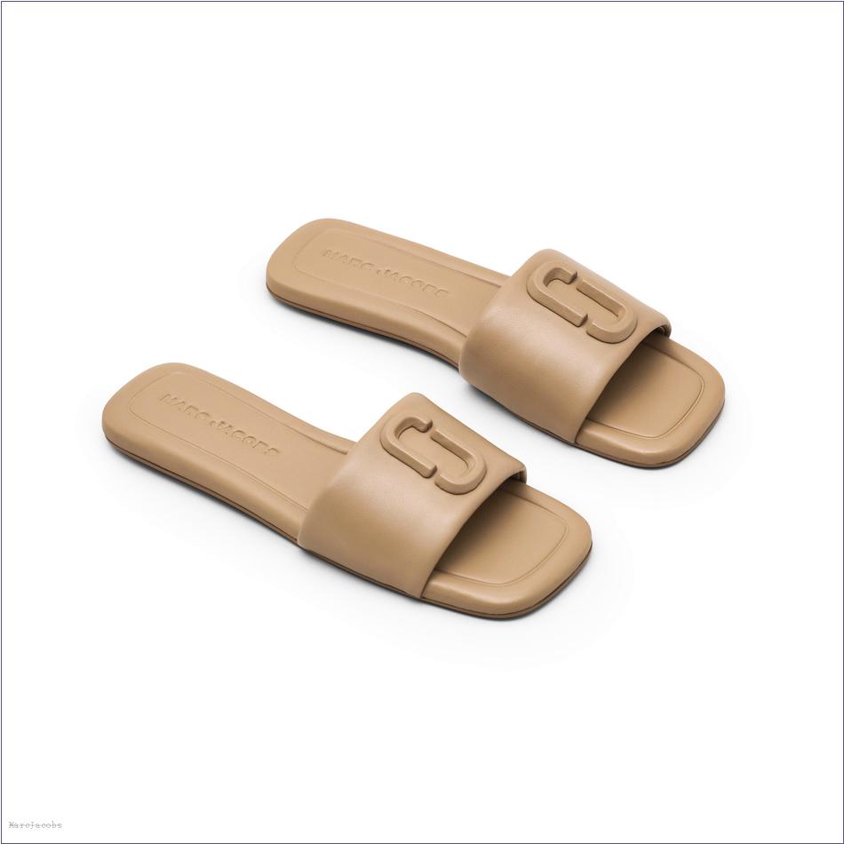  Marc Jacobs CAMEL SHOES/Sandals/The J Marc Leather Sandal