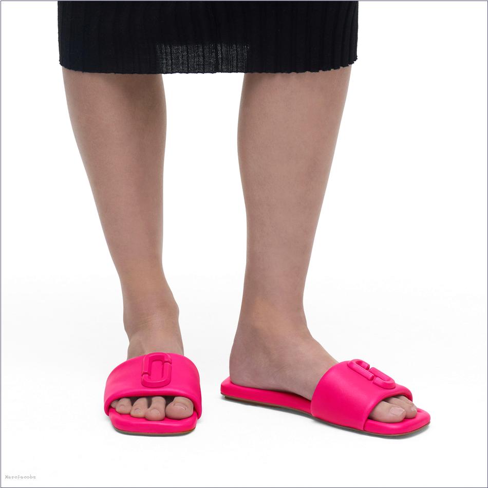  Marc Jacobs HOT PINK SHOES/Sandals/The J Marc Leather Sandal