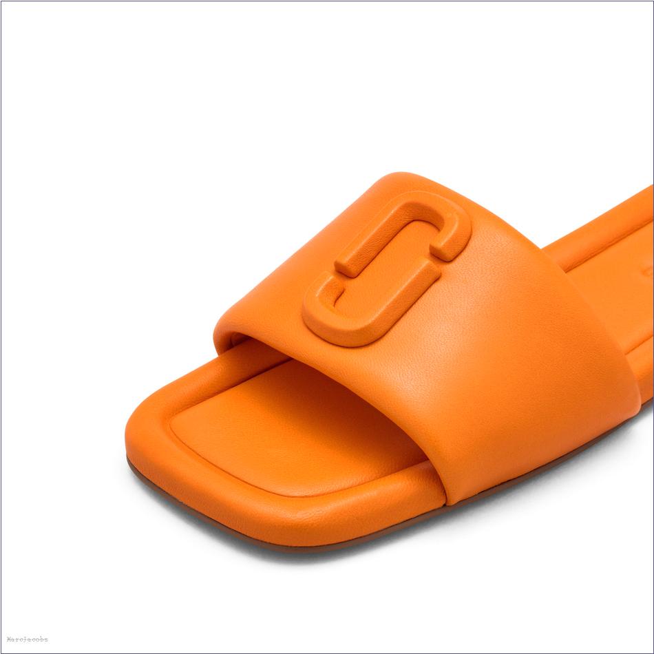  Marc Jacobs TANGERINE SHOES/Sandals/The J Marc Leather Sandal