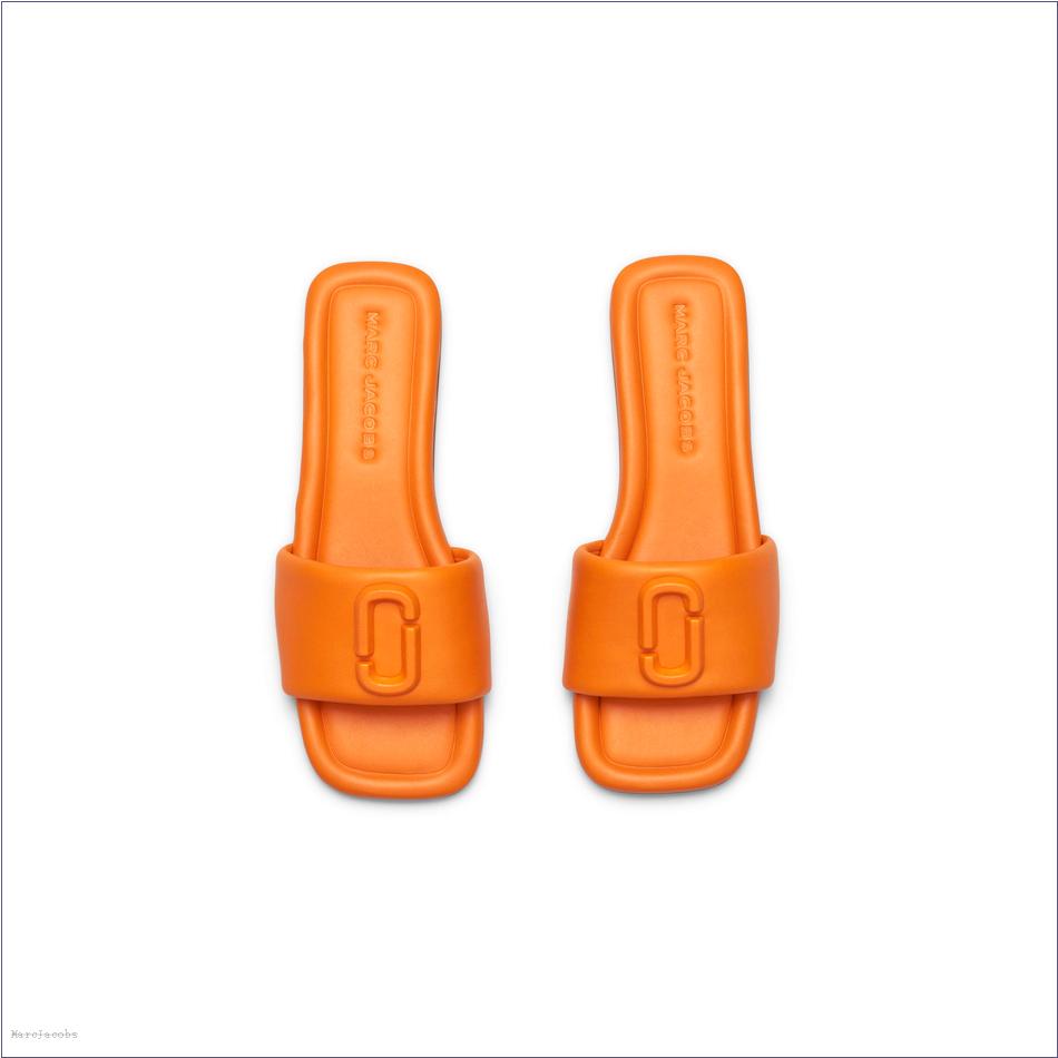  Marc Jacobs TANGERINE SHOES/Sandals/The J Marc Leather Sandal