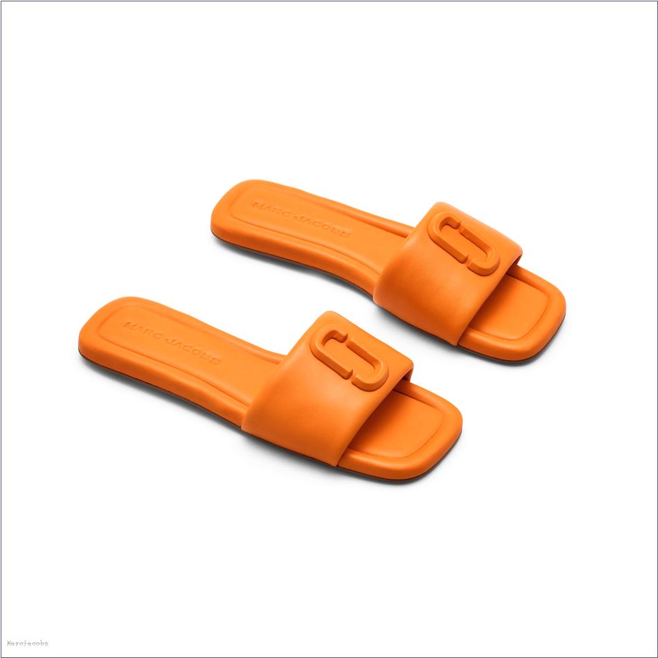  Marc Jacobs TANGERINE SHOES/Sandals/The J Marc Leather Sandal