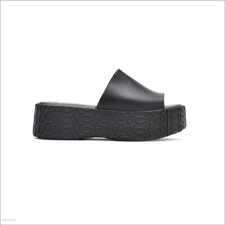  Marc Jacobs BLACK SHOES/View All Shoes/Melissa x Marc Jacobs Becky Platform Slide