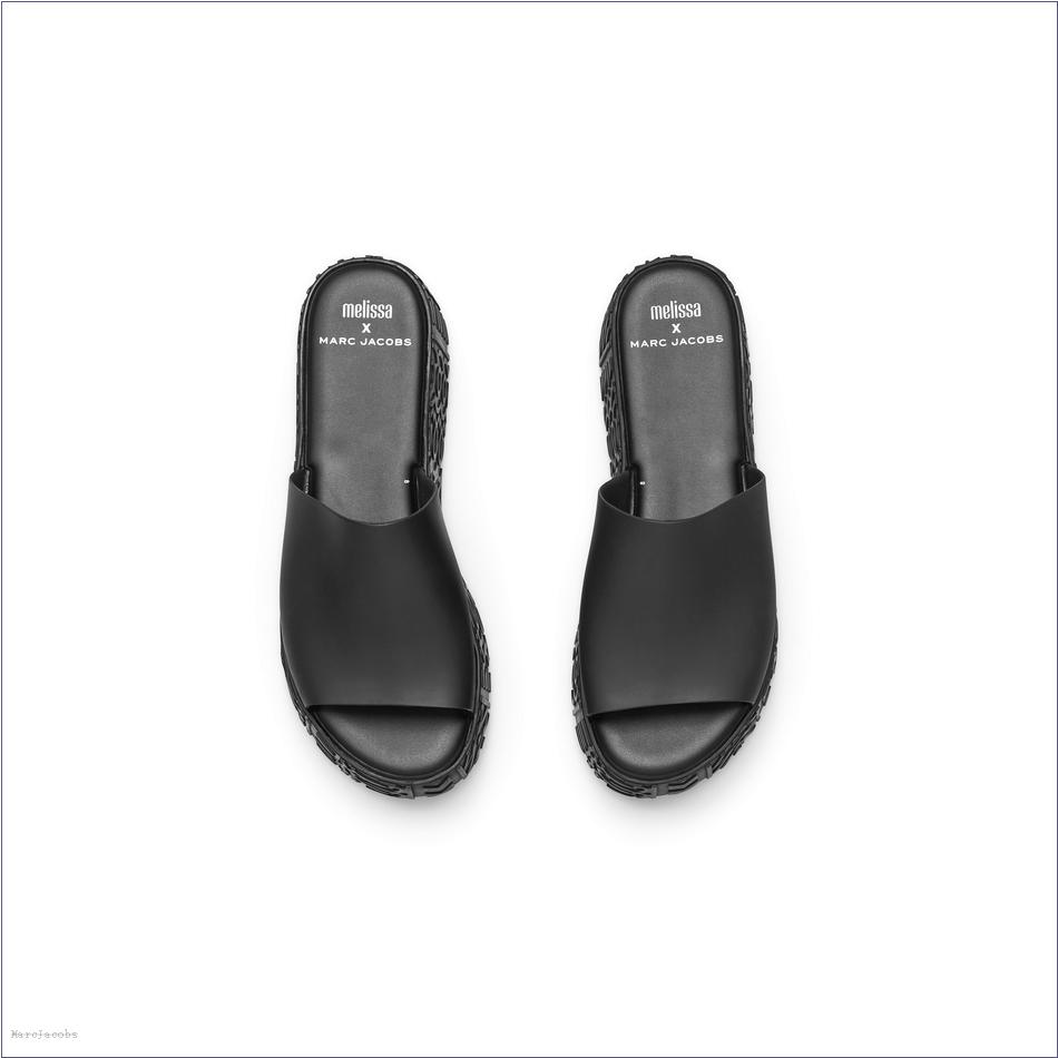  Marc Jacobs BLACK SHOES/View All Shoes/Melissa x Marc Jacobs Becky Platform Slide