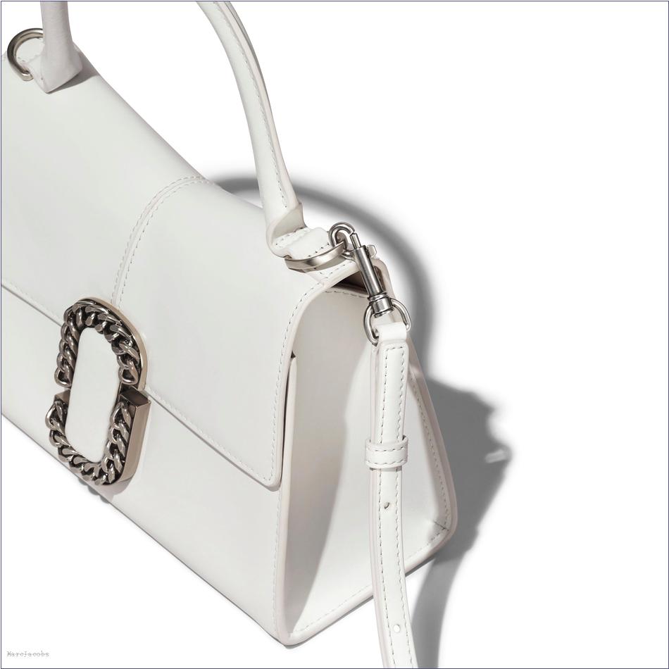  Marc Jacobs WHITE MARCDOWN/View All Marcdown/The St. Marc Top Handle