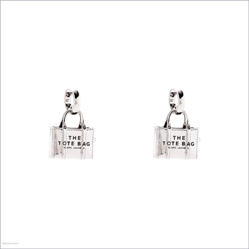  Marc Jacobs LIGHT ANTIQUE SILVER Jewelry/View All Jewelry/The Tote Bag Earrings