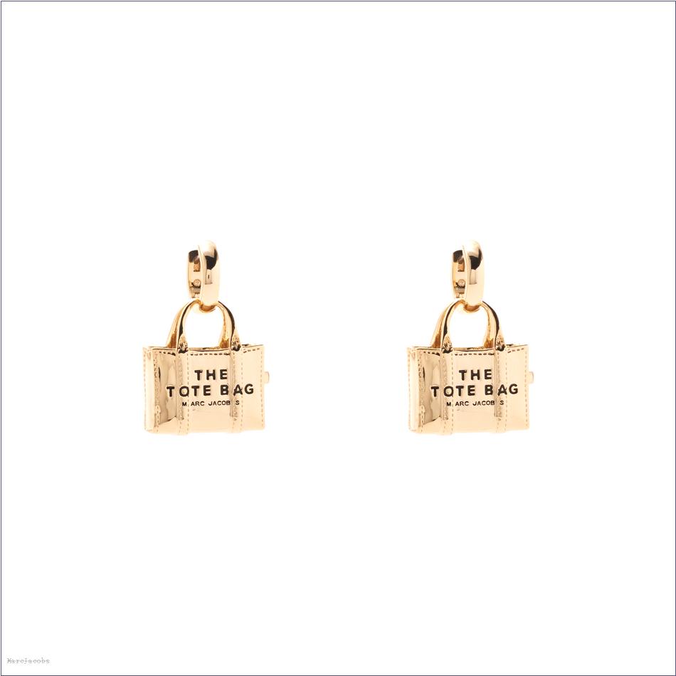  Marc Jacobs LIGHT ANTIQUE GOLD Jewelry/View All Jewelry/The Tote Bag Earrings