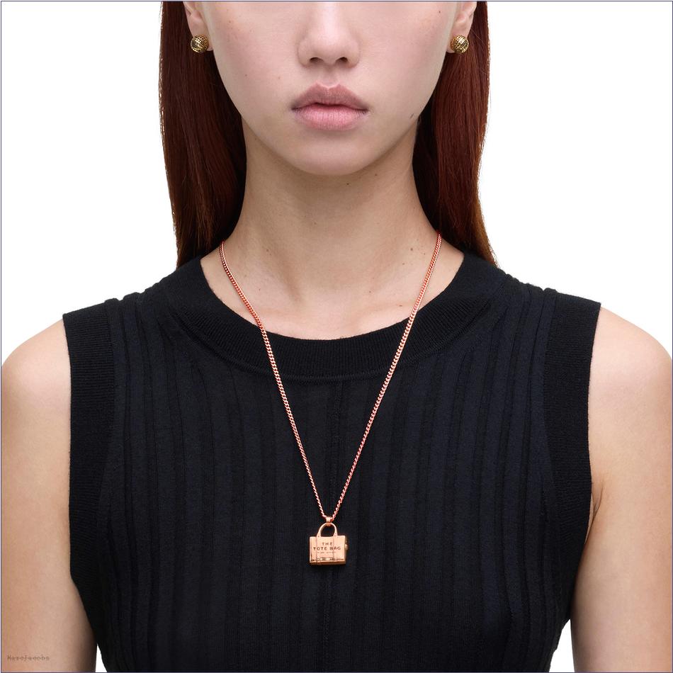  Marc Jacobs ANTIQUE ROSE GOLD Jewelry/View All Jewelry/The Tote Bag Necklace