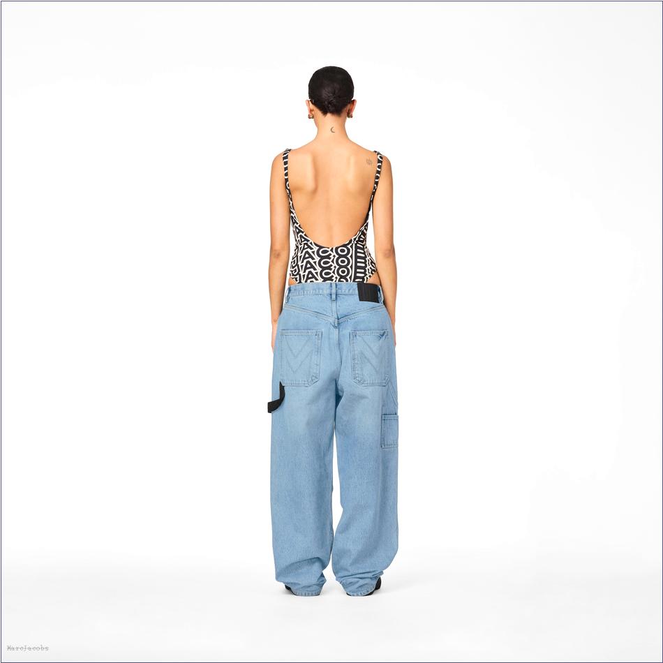  Marc Jacobs SUN BLEACHED DENIM MARCDOWN/View All Marcdown/The Oversized Carpenter Jean