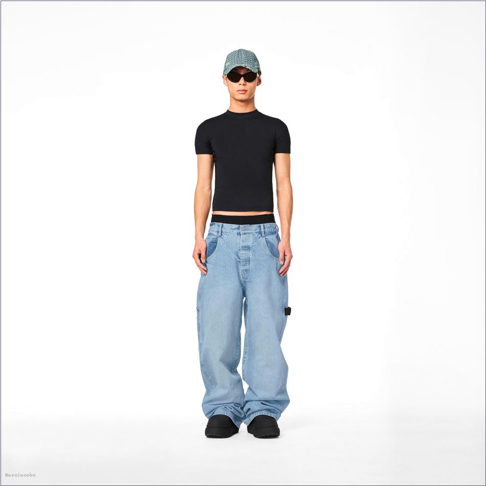  Marc Jacobs SUN BLEACHED DENIM MARCDOWN/View All Marcdown/The Oversized Carpenter Jean