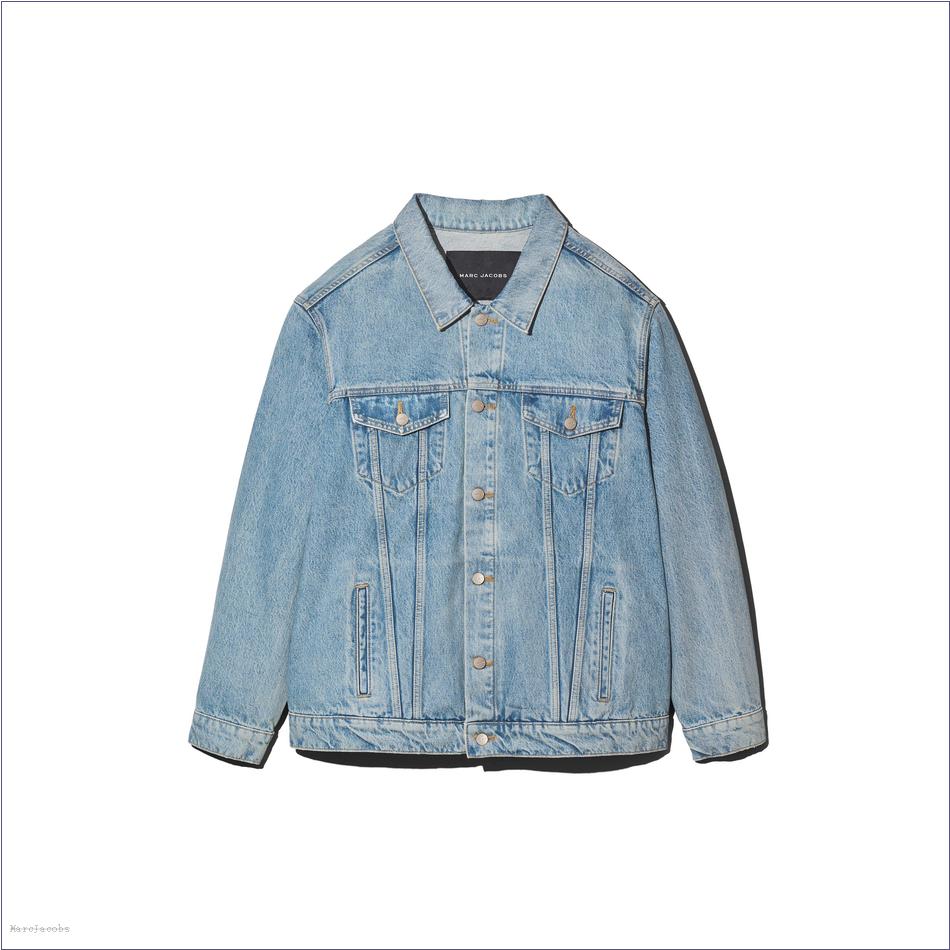  Marc Jacobs SUN BLEACHED DENIM MARCDOWN/View All Marcdown/The Denim Trucker Jacket