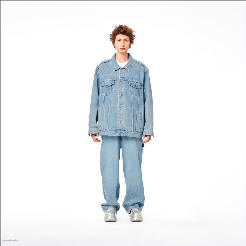  Marc Jacobs SUN BLEACHED DENIM MARCDOWN/View All Marcdown/The Denim Trucker Jacket