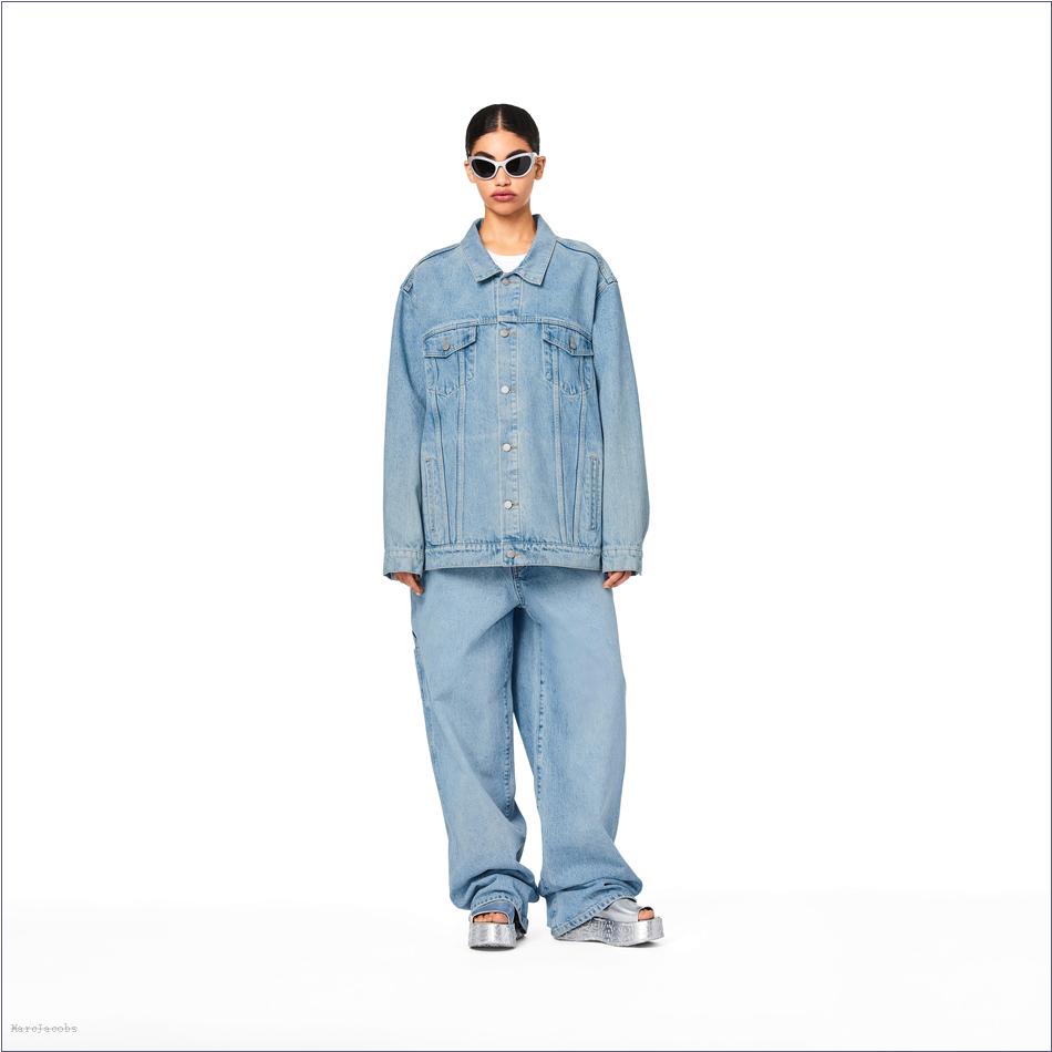  Marc Jacobs SUN BLEACHED DENIM MARCDOWN/View All Marcdown/The Denim Trucker Jacket