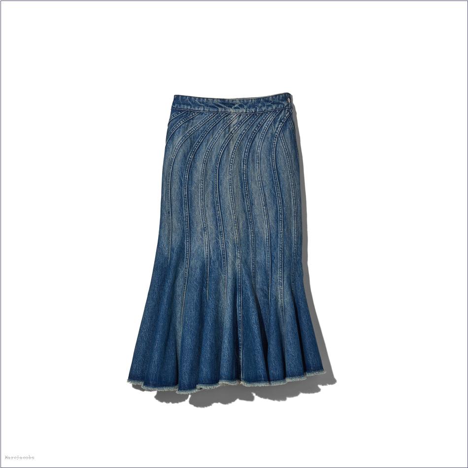  Marc Jacobs SWELL DENIM MARCDOWN/View All Marcdown/The Wave Denim Skirt