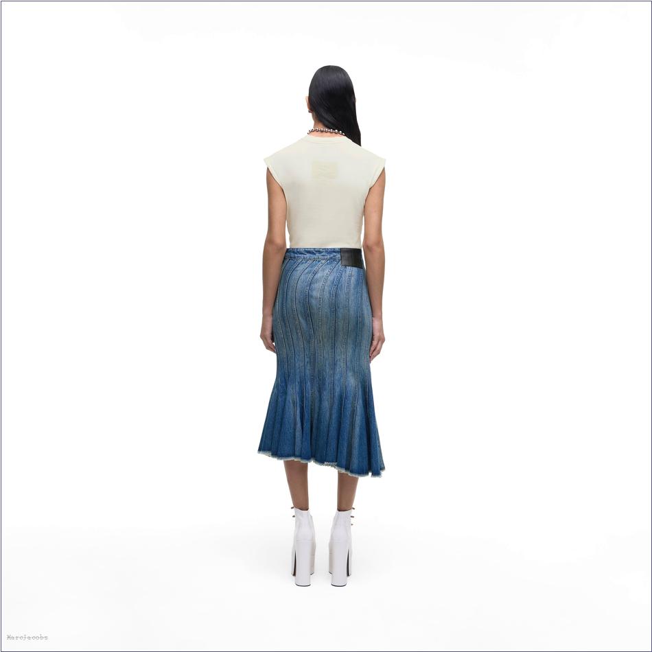  Marc Jacobs SWELL DENIM MARCDOWN/View All Marcdown/The Wave Denim Skirt