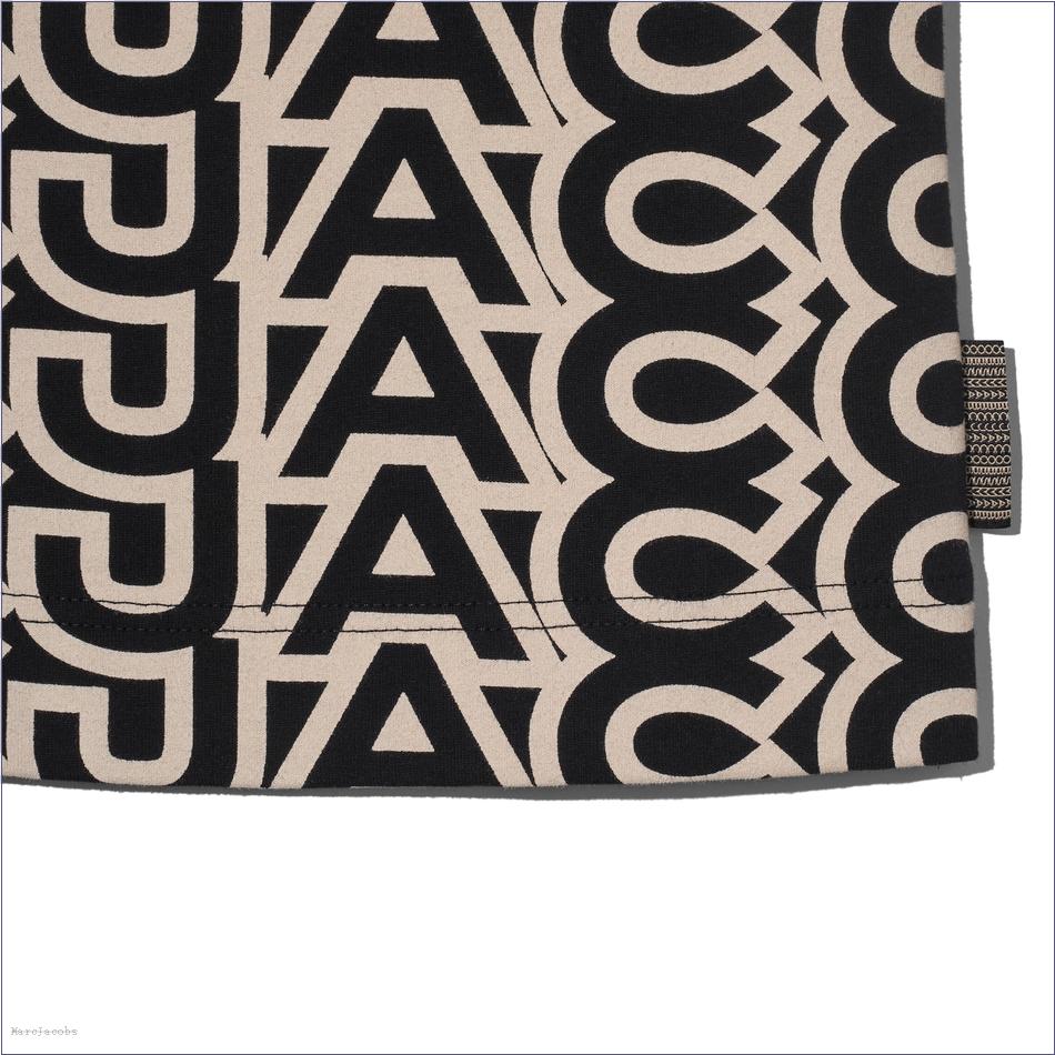  Marc Jacobs BLACK/IVORY Ready To Wear/View All Ready To Wear/The Monogram Big T-Shirt