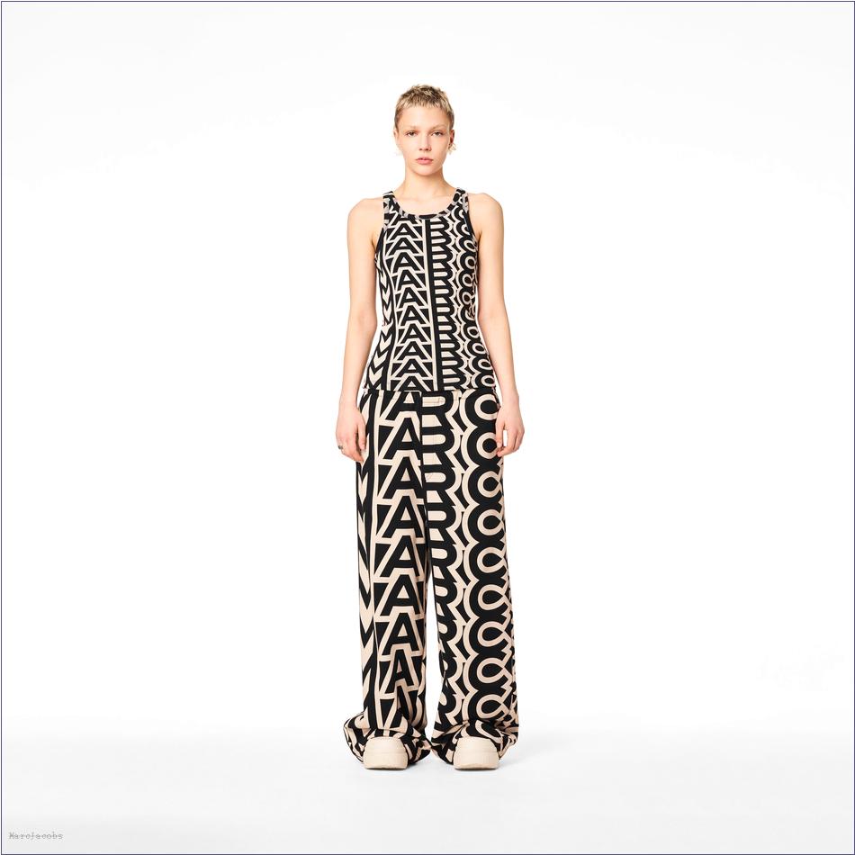  Marc Jacobs BLACK/IVORY Ready To Wear/View All Ready To Wear/The Monogram Rib Tank