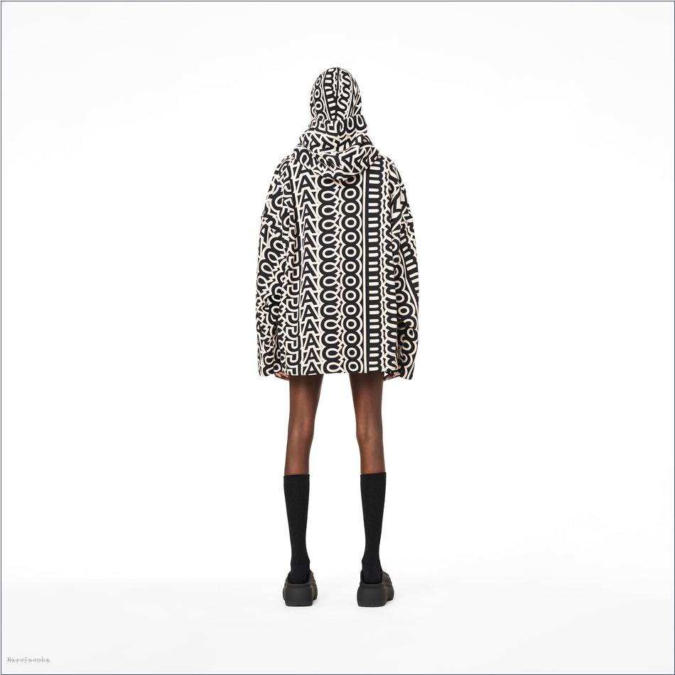  Marc Jacobs BLACK/IVORY Ready To Wear/View All Ready To Wear/The Monogram Oversized Hoodie