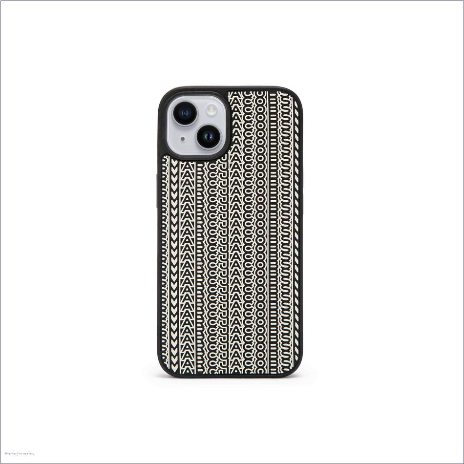  Marc Jacobs BLACK/WHITE MARCDOWN/View All Marcdown/The Monogram iPhone 14 3D Case