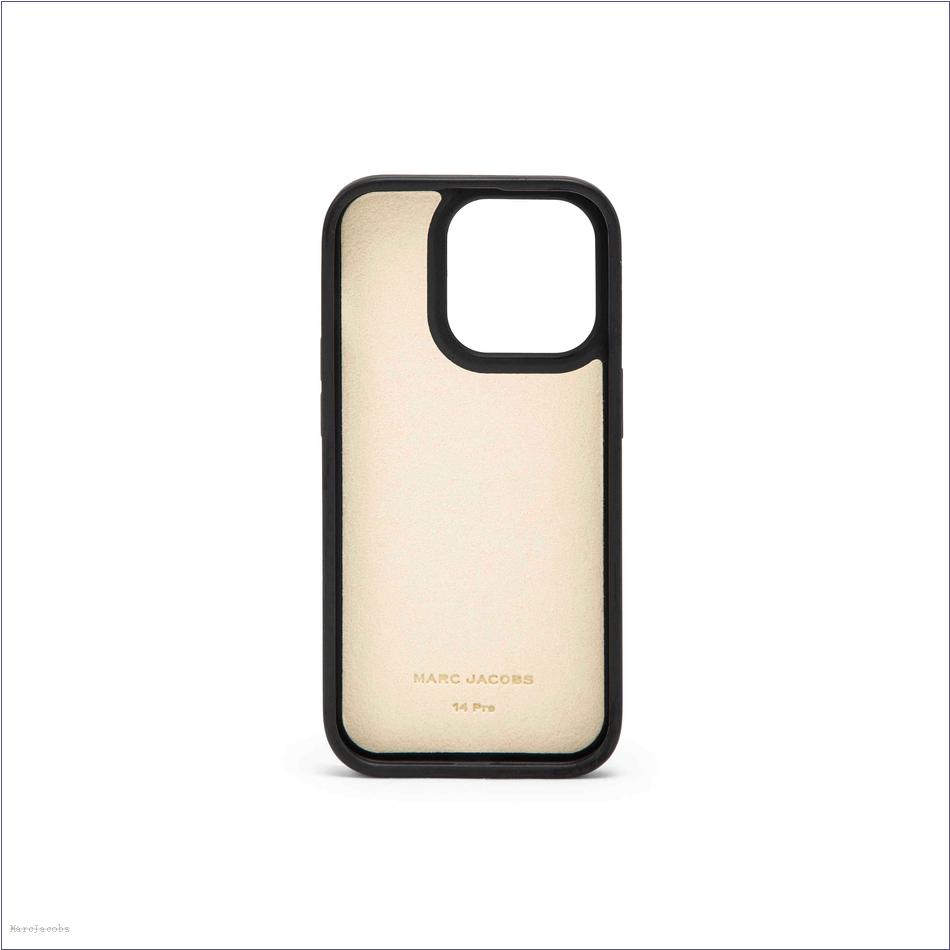  Marc Jacobs BLACK/WHITE MARCDOWN/View All Marcdown/The Monogram iPhone 14 Pro 3D Case