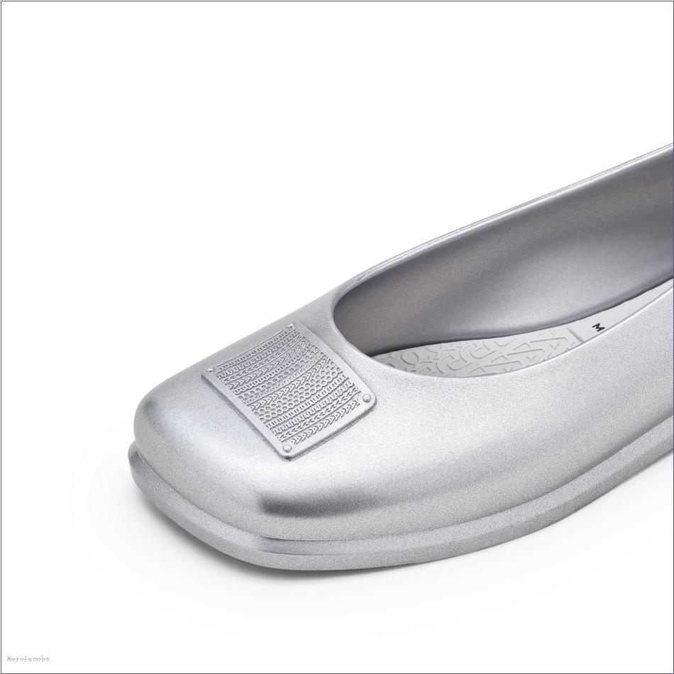  Marc Jacobs SILVER SHOES/View All Shoes/Melissa X Marc Jacobs Ruby Ballerina