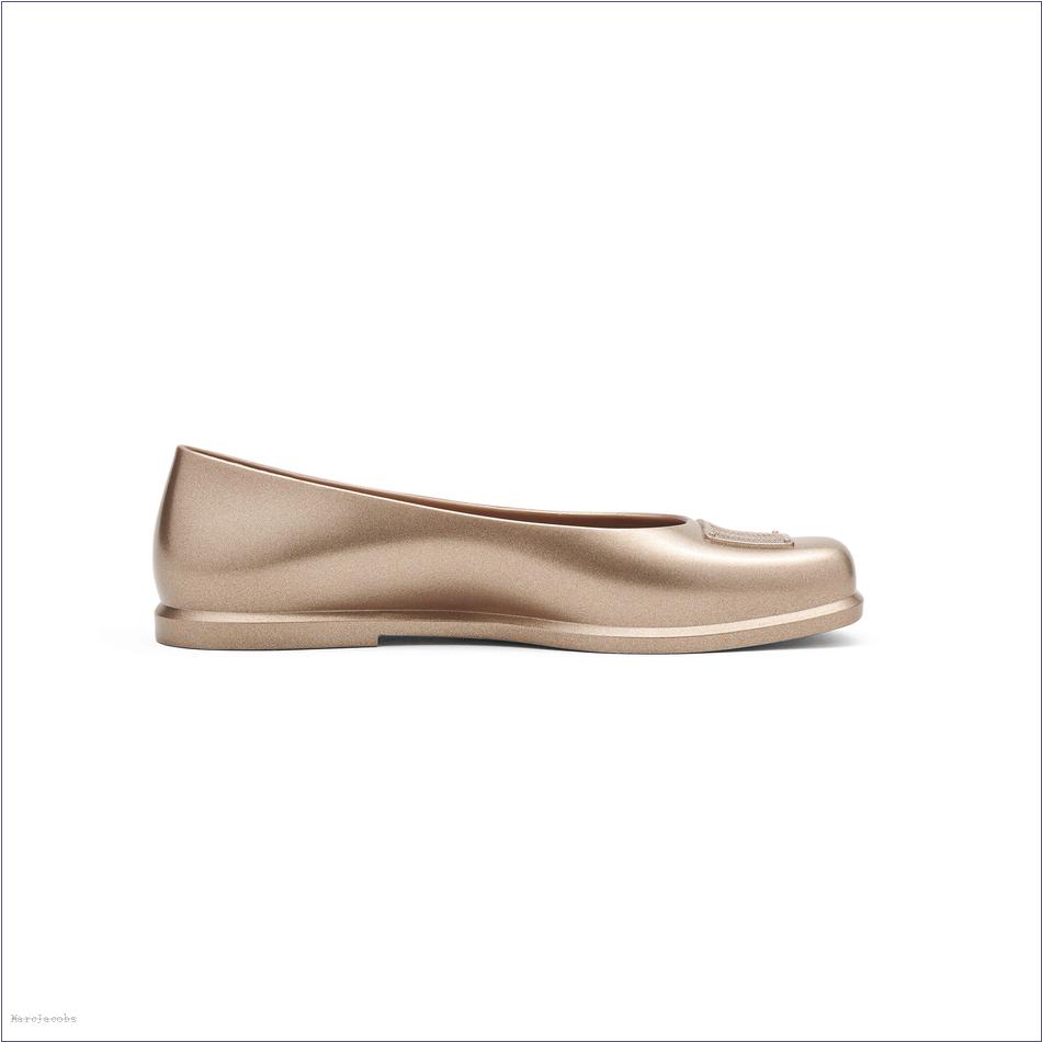  Marc Jacobs GOLD SHOES/View All Shoes/Melissa X Marc Jacobs Ruby Ballerina