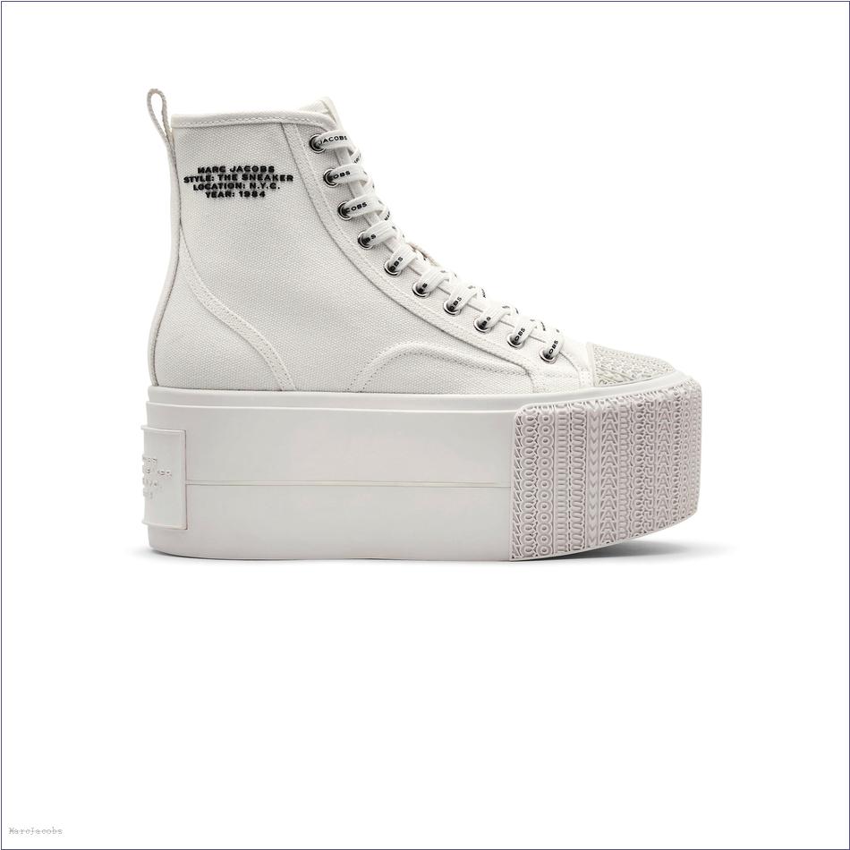  Marc Jacobs WHITE SHOES/View All Shoes/The Platform High Top Sneaker