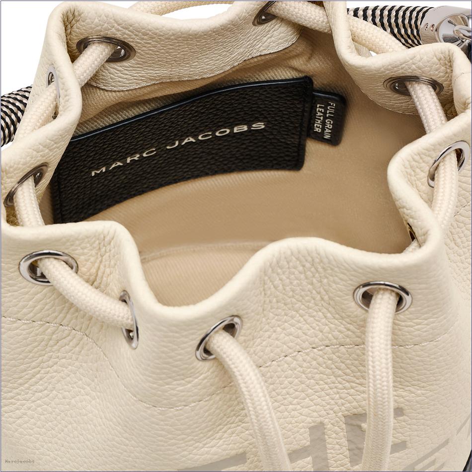  Marc Jacobs IVORY MULTI BAGS/Bucket Bags/The Colorblock Leather Bucket Bag