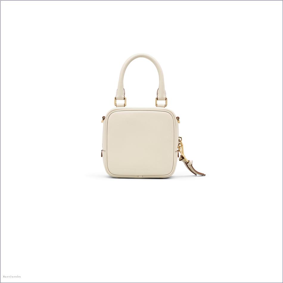  Marc Jacobs CLOUD WHITE BAGS/Crossbody Bags/The Covered J Marc Cube