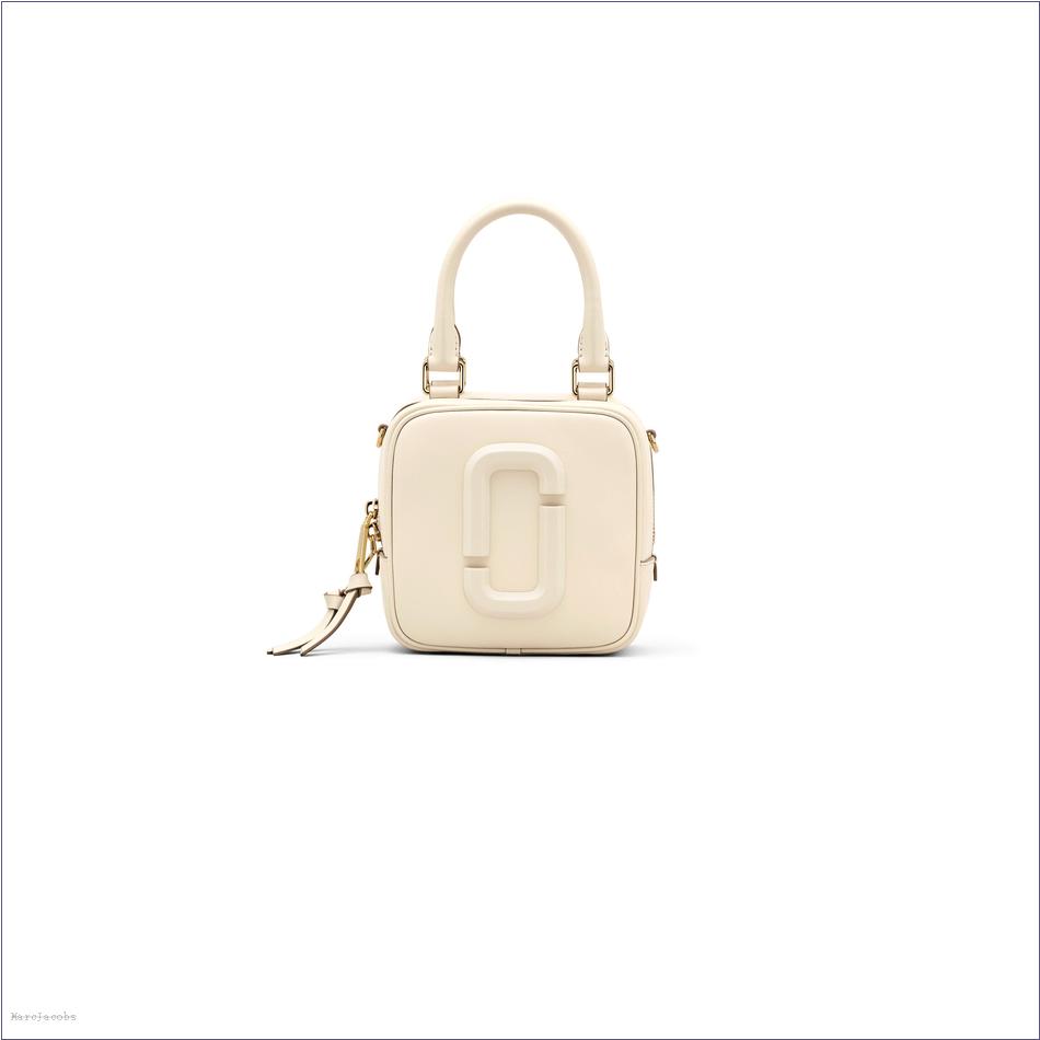  Marc Jacobs CLOUD WHITE BAGS/Crossbody Bags/The Covered J Marc Cube