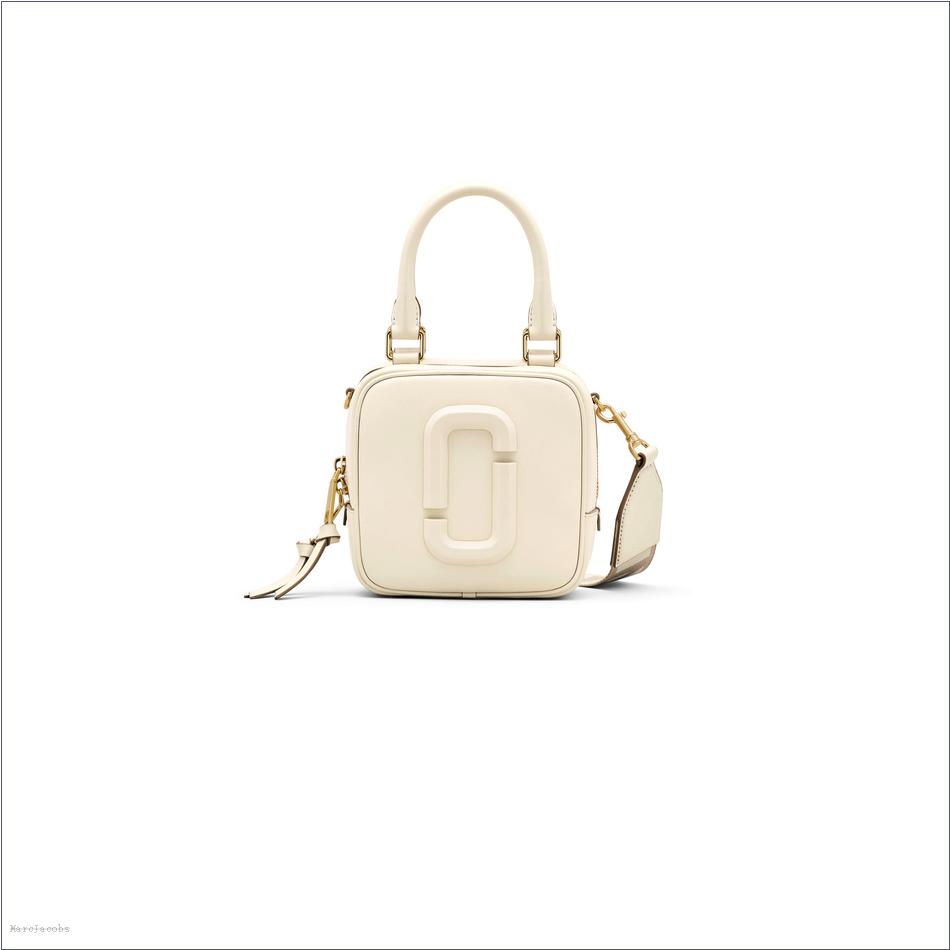  Marc Jacobs CLOUD WHITE BAGS/Crossbody Bags/The Covered J Marc Cube