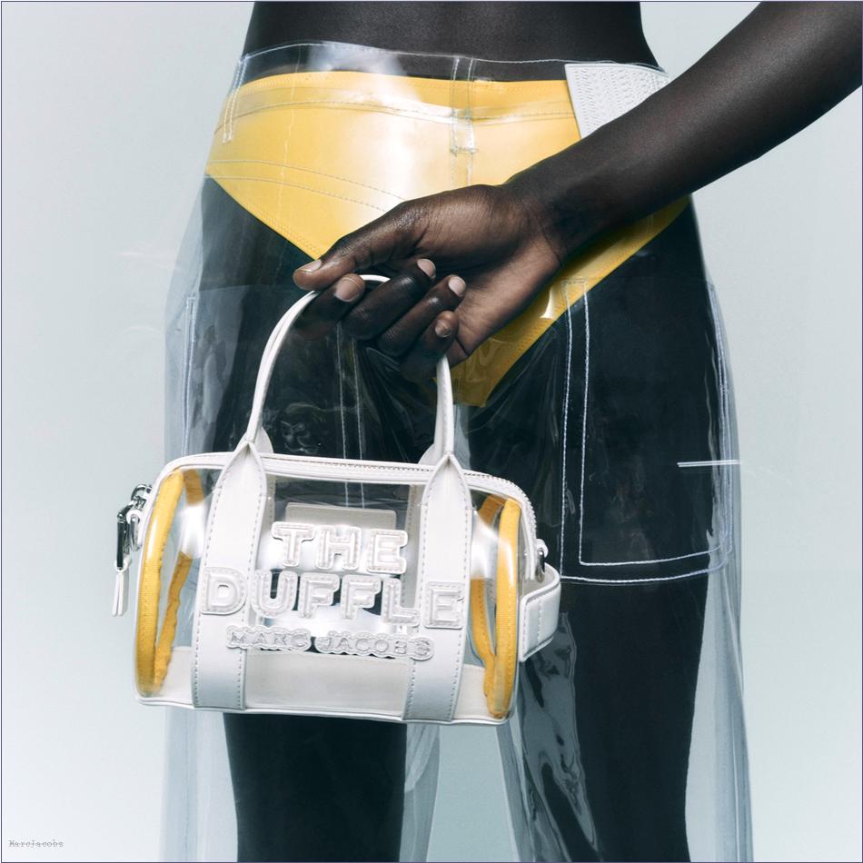  Marc Jacobs WHITE MARCDOWN/View All Marcdown/The Clear Mini Duffle Bag