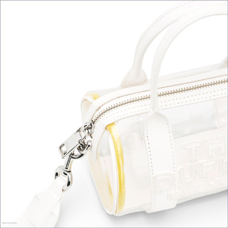  Marc Jacobs WHITE MARCDOWN/View All Marcdown/The Clear Mini Duffle Bag