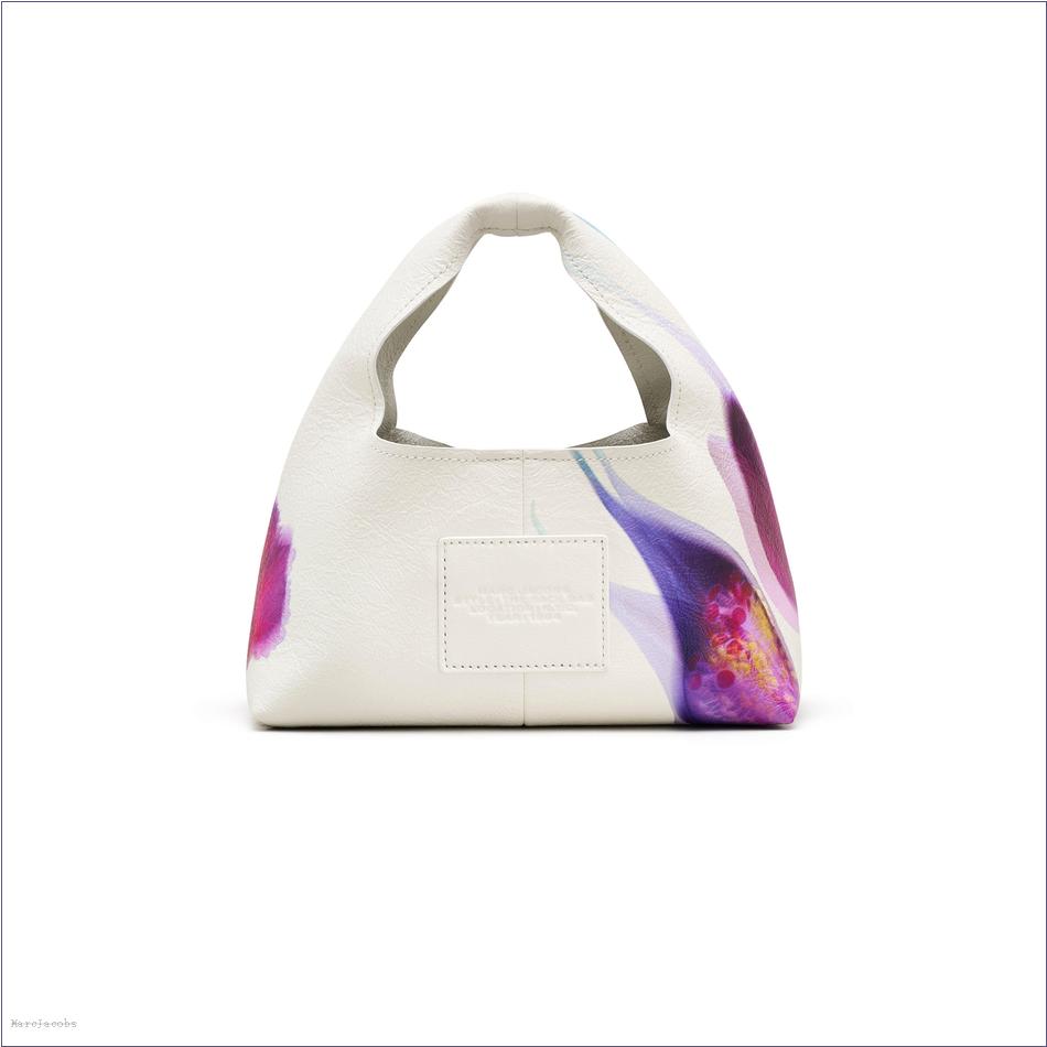  Marc Jacobs WHITE MULTI BAGS/The Sack Bag/The Future Floral Leather Mini Sack Bag